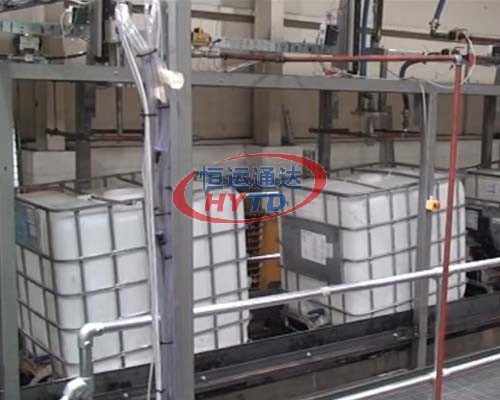 某企业引入吨桶自动清洗线日洗 80 桶